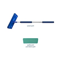 Ergonomik Tekli Islak Mop Seti, Çok Amaçlı Temizlik Aracı