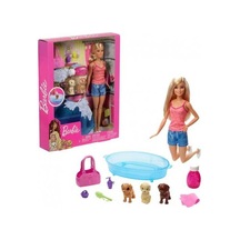 Barbie Ve Şirin Köpekleri Banyo Keyfinde Gdj37