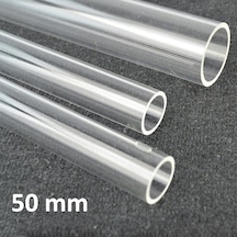 Pleksi Boru Şeffaf Akrilik Tüp Saydam 50 X 3 Mm 553153849