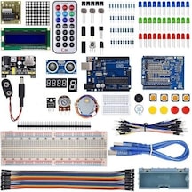 Arduino Uno R3 Full Başlangıç Seti Kutulu 145 Parça 310 Adet Set