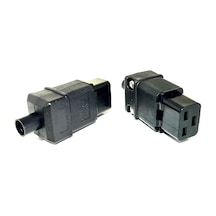 C19 Fiş 16A 250VAC Iec 320 C 19 Ups Pdu Fişi, Iec C19 Kendin Yap