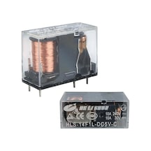 5 Volt Şeffaf 5 Bacak 10a Tek Kontak Röle Hls14f1l-dc5v-c