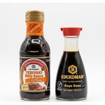 Kıkkoman Soya Sosu 150 Ml +kıkkoman Ballı Teriyaki Sos 250 Ml