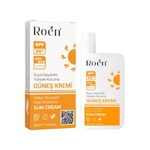 Spf 50 Suya Dayanıklı Güneş Kremi Uva Uvb Koruma Nemlendirici Etkili 50ml