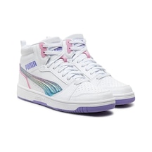 Puma 39872501-puma Reboundv6midbouncysky Kadın Spor Ayakkabı Beyaz Beyaz