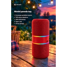Spbtrn-001 Beatron Manyetik Ayrılabilir Bluetooth 5.4 Hoparlör 2 5 W, Tws, Tf Kart, Işıklı Kırmızı