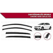 Volkswagen Golf 7 Kromlu Cam Rüzgarlığı Niken 2013+ Sonrası