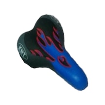 Hsgl Bisiklet Alevli Sele 01 Mavi - Beyaz