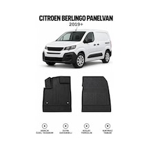 Citroen Berlingo Panelvan 2020 Carbon Desenli Premium 3d Havuzlu Oto Paspas 2 Parça Ön Takım