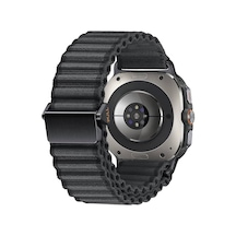 Samsung İle Uyumlu Galaxy Watch Ultra 47mm Kordon Naylon Kumaş Hasır Örgülü Ocean Tasarım Kordon 120 Çok Renkli