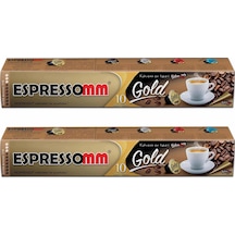 Espressomm Nespresso Uyumlu Gold Kapsül Kahve 2 x 10'lu
