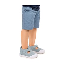 Kiko Kids Elroy Cırtlı Erkek Bebek Günlük Ayakkabı Bebe Mavi