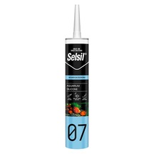 Selsil Akvaryum Ve Cam Yapıştırma Silikonu Renksiz 280 Ml 25'li Paket