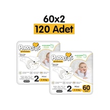 Protection Bebek Bezi 2 Numara Mini (3-6 Kg) 60x2  Adet – 2’li Jumbo Set, Maksimum Koruma