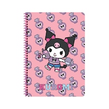 Kuromi A4 80 Yp Çizgili Spr.karton Kapak Defter - Çok Renkli