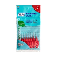0.5 Mm - Kırmızı Diş Arayüz Fırçası 1 X 8 Adet