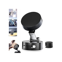 Telefon Tutacağı Manyetik Ahtapot 360 Derece Dönebilen Vakumlu Tasarım Taşınabilir Çok Amaçlı Araç İçi Tel Tutucu Glz03517219 Siyah