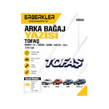 Tofaş Arka Bağaj Yazısı Murat 131 / Doğan / Şahin / Kartal / Slx 7791104 - Erb1766