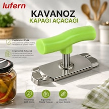 Paslanmaz Çelik Kapak Açacağı Kavanoz Şişe Pratik Mutfak Ergonomik Ayarlanabilir Zaman Tasarruf Çok Renkli