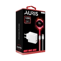 Auris ARS-CH37 120 W Usb To Type-c Kablolu Hızlı Şarj Cihazı