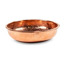 Antepsepeti Bakır Hamam Tası Kırmızı