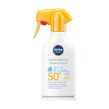 Nivea Sun Güneş Trigger Sprey Çocuk Hassas Gkf 50+ 270 Ml