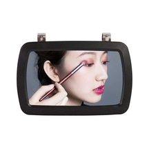 Dancemonkey 6-led Işıklı Otomobil Aynası, Güneşlik Makyaj Aynası Kozmetik Ayna