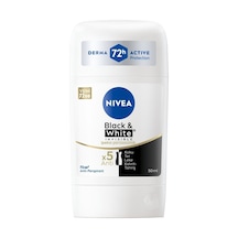 Nıvea Black & White Invisible İpeksi Pürüzsüzlük Stick 50ml - 5 Adet Tarı