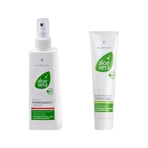 LR Aloe Vera Acil Yardım Spreyi 150 ML + Aloe Via Aloe Vera Diş Macunu 100 ML