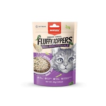 Wanpy Fluffy Dondurularak Kurutulmuş Brüksel Ve Kara Lahanalı Kedi Ödül Maması 30 Gr