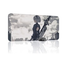 Nier: Automata Kaymaz Dikişli Kauçuk Oyuncu Mousepad V1 - 90x40 Xxl Gaming Mouse Pad Fare Altlığı