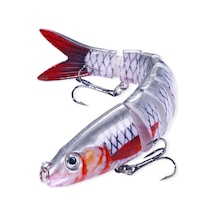 8 Eklemli 3d Oynak Rapala 13.5gr Sahte Balık Yem Wobblers Swimbait Tuzlu Ve Tatlı Su