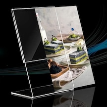 Broşür Föy Qr Kod Fiyatlık Pleksi Stand - 3 ' Lü Set - Her Boyut
