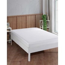Bebesi Pamuk Fitted Alez 70x120 Cm Sıvı Geçirmez Bebek Çocuk Alezi Beyaz