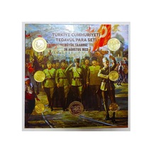 Türkiye Cumhuriyeti Tedavül Para Seti Büyük Taarruz 26 Ağustos 1922 Atatürk Temalı Koleksiyon Seti
