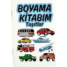 Taşıtlar Temalı Boyama Kitabı 210x145 Mm