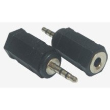 2.50 Mm Stereo Erkek/3.50 Mm Stereo Dişi Adaptor