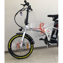 Speedhunters Elektrikli Bisiklet Lastik Yazıs Rks E-bike Sarı