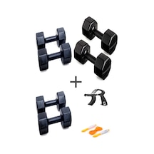 Ps Spor 3 Çift Dambıl Set 1 Kg + 3 Kg +5 Kg + Ayarlanabilir Sayaçlı El Yayı Ve Atlama İpi