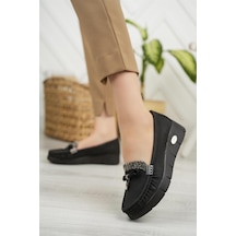 Nesil Shoes Nstar 400 Siyah Kot Anatomik Günlük Kadın Ayakkabı-siyah Kot Siyah