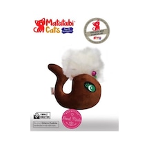 Matatabi Cats Whali Kedi Oyuncağı 15 Cm Kahverengi
