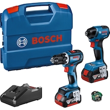Bosch GDR 18V-220C Bits Sıkma + GSR 18V-90C Vidalama + 2x4 Akü Kombi Seti