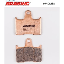 Harley D. Superlow 1200 T 1200 2018 Braking Sinterli Arka Fren Balatası 974cm88