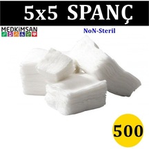 Non Steril 8 Kat Gaz Kompres Spanç 5 x 5 CM 500 Adet