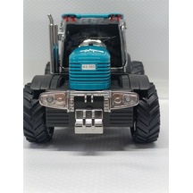 Traktör Şeklinde Bluetooth Hoparlör Şarjlı Kablosuz Speaker Fm Sd Kart Usb - Mavi- Tek Ebat