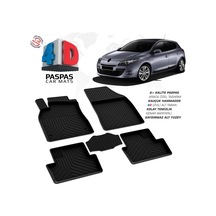 Renault Megane 3 4d Araca Özel Havuzlu Kauçuk Paspas 2010-2016