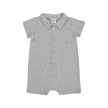 Civil Baby Yelken Baskılı 6-18 Ay Tulum - Gri Grimelanj