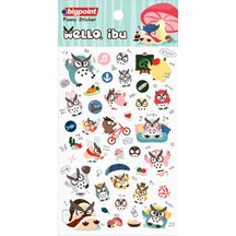 Bigpoint Sticker Baykuşlar X 15 Adet