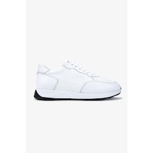Valmenti Erkek Hakiki Deri Beyaz Sneakers & Spor Ayakkabı 771 81128 Erk Ayk Y26 Beyaz