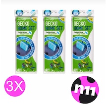 Gecko Home Set Temizlik Seti Yedek Mikrofiber Mop 3 Paket 2'li Toplamda 6 Adet Yedek Mop